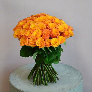 50 Orange Roses | Buy Flowers in Dubai UAE | Gifts