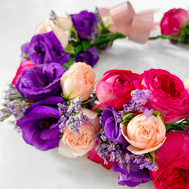 Floral Crown Head Piece | Buy Bridal Bouquets in Dubai UAE | Wedding flowers