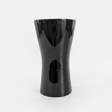 Slender Tall Black Vase 25cm