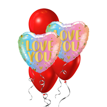 Love You Balloon Package | Buy Balloons in Dubai UAE | Gifts