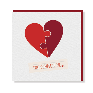 You Complete Me Premium Card | Buy Birthday Cards in Dubai UAE | Gifts