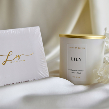 Lily Candle by Light of Sakina | Buy Candles in Dubai UAE | Gifts