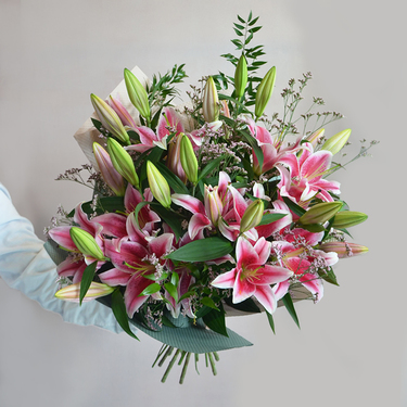 Pink Butterflies Bouquet | Buy Flowers in Dubai UAE | Gifts