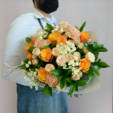 Orange Passion | Buy Flowers in Dubai UAE | Gifts