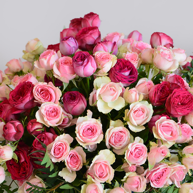 Blush Pink Pot Arrangement | Buy Flowers in Dubai UAE | Gifts