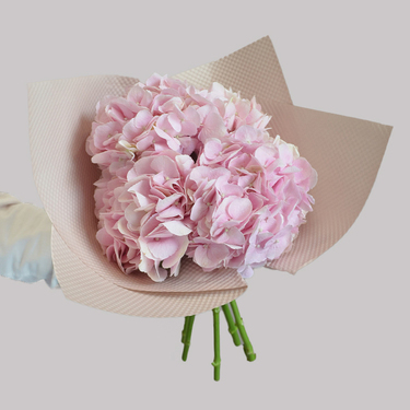 Pink Hydrangea Bouquet | Buy Flowers in Dubai UAE | Gifts