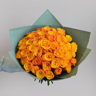 50 Orange Roses | Buy Flowers in Dubai UAE | Gifts