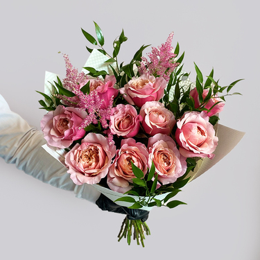 Pink Emotions Bouquet | Buy Flowers in Dubai UAE | Gifts