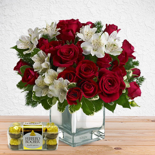 Pure and Crimson (with Chocolates) Buy Packages