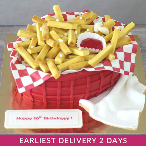 French Fries Theme Cake Buy Cakes in Dubai UAE Gifts French Fries Theme Cake Buy Cakes in Dubai UAE Gifts