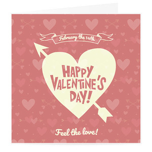 Happy Valentine's Day Card | Buy Stationary in Dubai UAE | Gifts