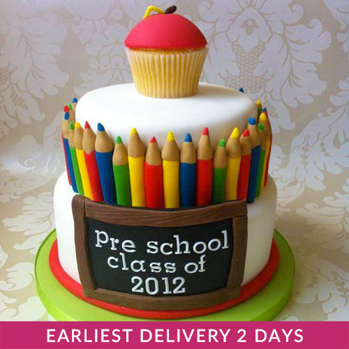 Download Preschool Graduation Cake | Buy Cakes in Dubai UAE | Gifts