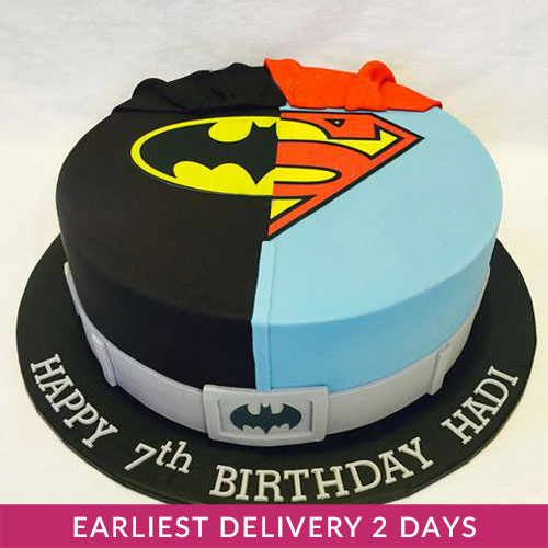 Batman vs Superman Cake Buy Cakes in Dubai UAE Gifts