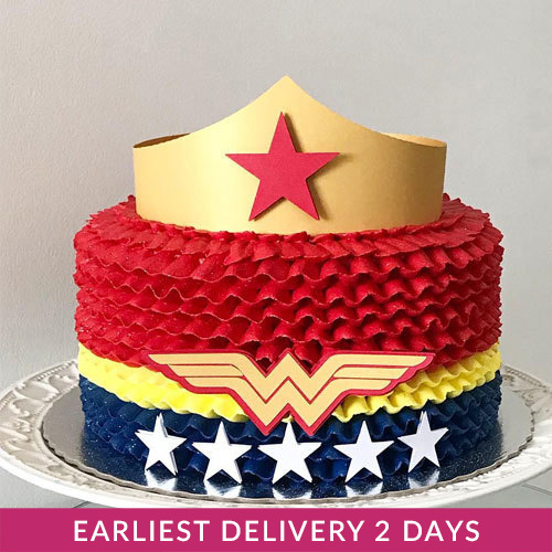 Wonder Woman Cake Cake Delivery In Dubai