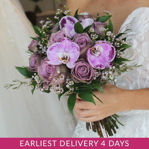 Lovestruck Hand-tied Bridal Bouquet | Buy Bridal Bouquets in Dubai UAE | Wedding flowers