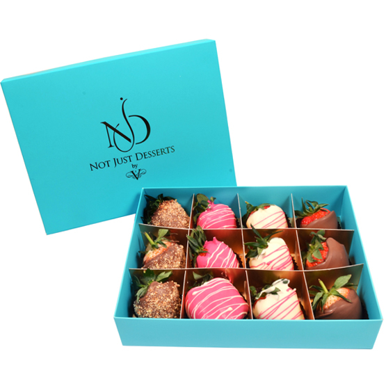 NJD Chocolate Covered Strawberries 12pcs Buy