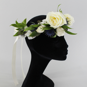 Blissful Head Piece | Buy Bridal Bouquets in Dubai UAE | Wedding flowers