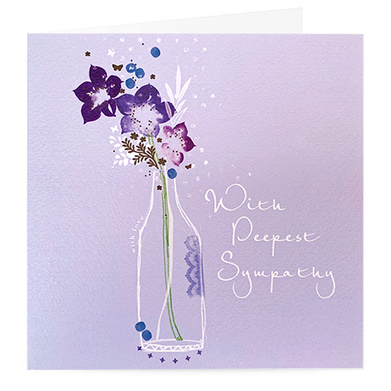 With Deepest Sympathy Card Buy Cards in Dubai UAE Gifts With Deepest Sympathy Card Buy Cards in Dubai UAE Gifts