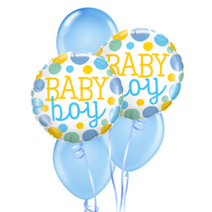 Welcome Baby Boy Balloon Bouquet | Buy Balloons in Dubai UAE | Gifts