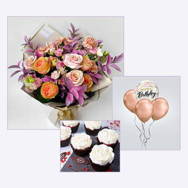 Cute Foxy Bouquet Package | Buy Flowers in Dubai UAE | Gifts