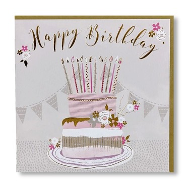 Happy Birthday Cake Premium Card | Buy Birthday Cards in Dubai UAE | Gifts